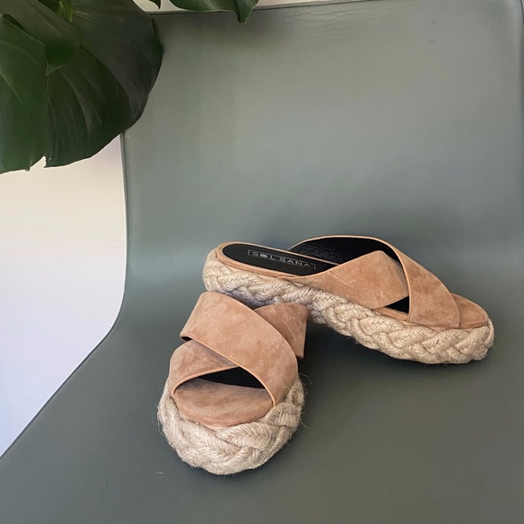Sol Sana Woven Sole Sandals - Picture 1 of 4